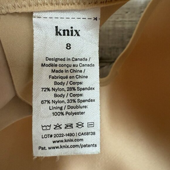 Knix Wing Woman Nude Contour Bra Women’s Size 8 Full coverage Wirefree Bra - Picture 6 of 7
